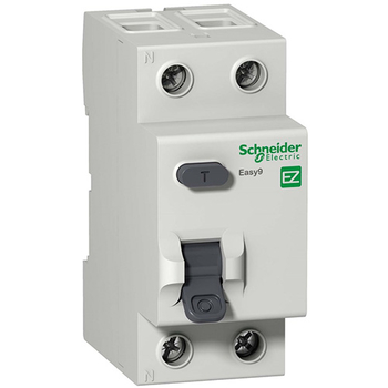 Дифференциальный выключатель Schneider Electric (УЗО) EASY 9 2P 25А 30мА AC 4,5 кА - Электрика, НВА - Модульное оборудование - Дифференциальные автоматы - Магазин стабилизаторов напряжения Ток-Про