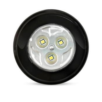 Светодиодный фонарь Smartbuy PUSH LIGHT 3 Вт 3AAA, черный (SBF-133-B)/360 - Магазин стабилизаторов напряжения Ток-Про